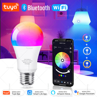 Tuya Smart LED Light Bulb E27 RGB CW 15W 20W WiFi Bluetooth Led Lamp Home Decor Lighting 220V 110V For Alexa Amazon Google Voice