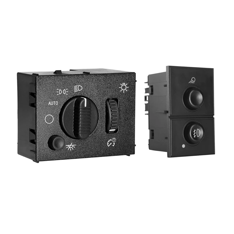 

Headlight Switch&Fog Light Switch 19381535 15143597 For Chevy Silverado Suburban Tahoe GMC Sierra Yukon 2003-2007