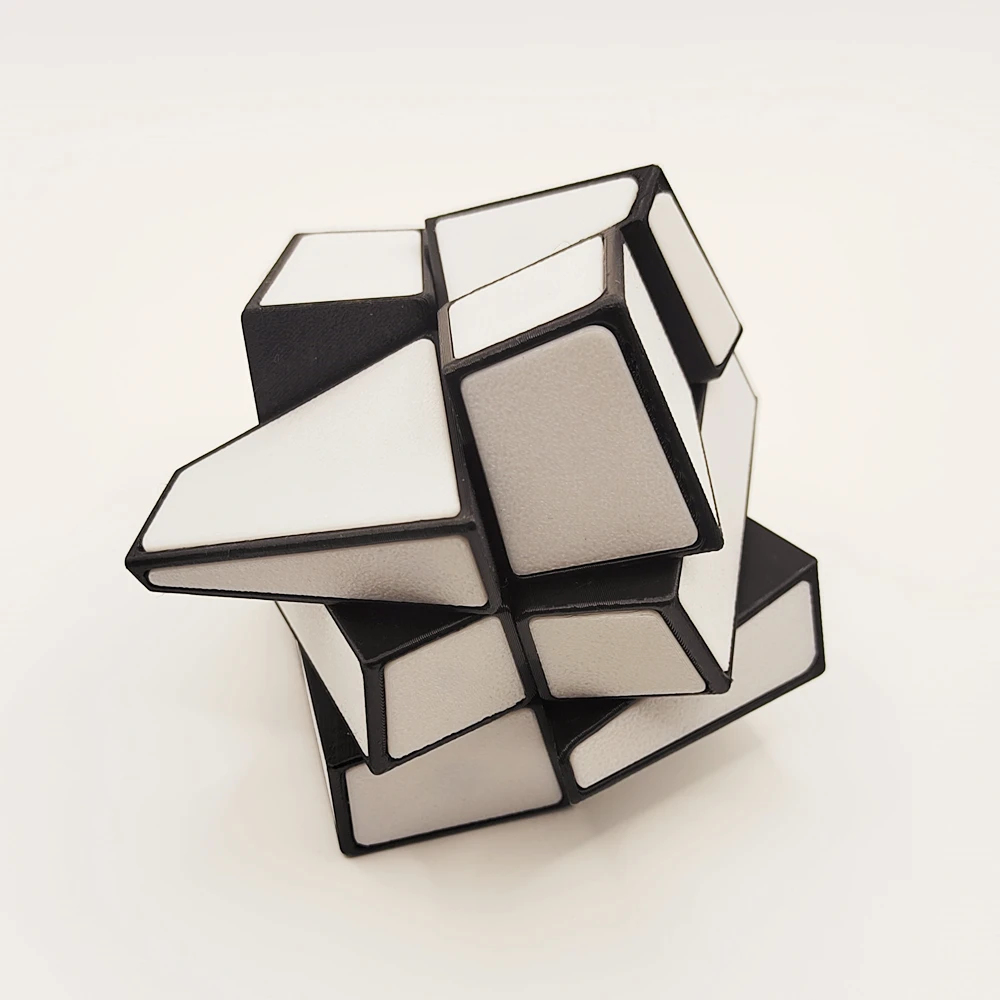 ZEPUZZLES Ghost SQ0 Cube Stickers Strange Shape Puzzle Stickerless Cube Puzzle Toys Children Gift