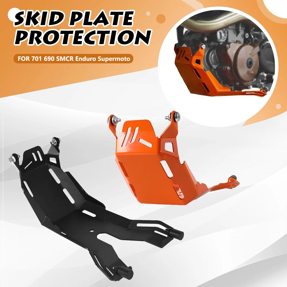 

FOR HUSQVARNA 701 Enduro/SM/Supermoto 2016-2023 Lower Bottom Skid Plate Splash Chassis Protection