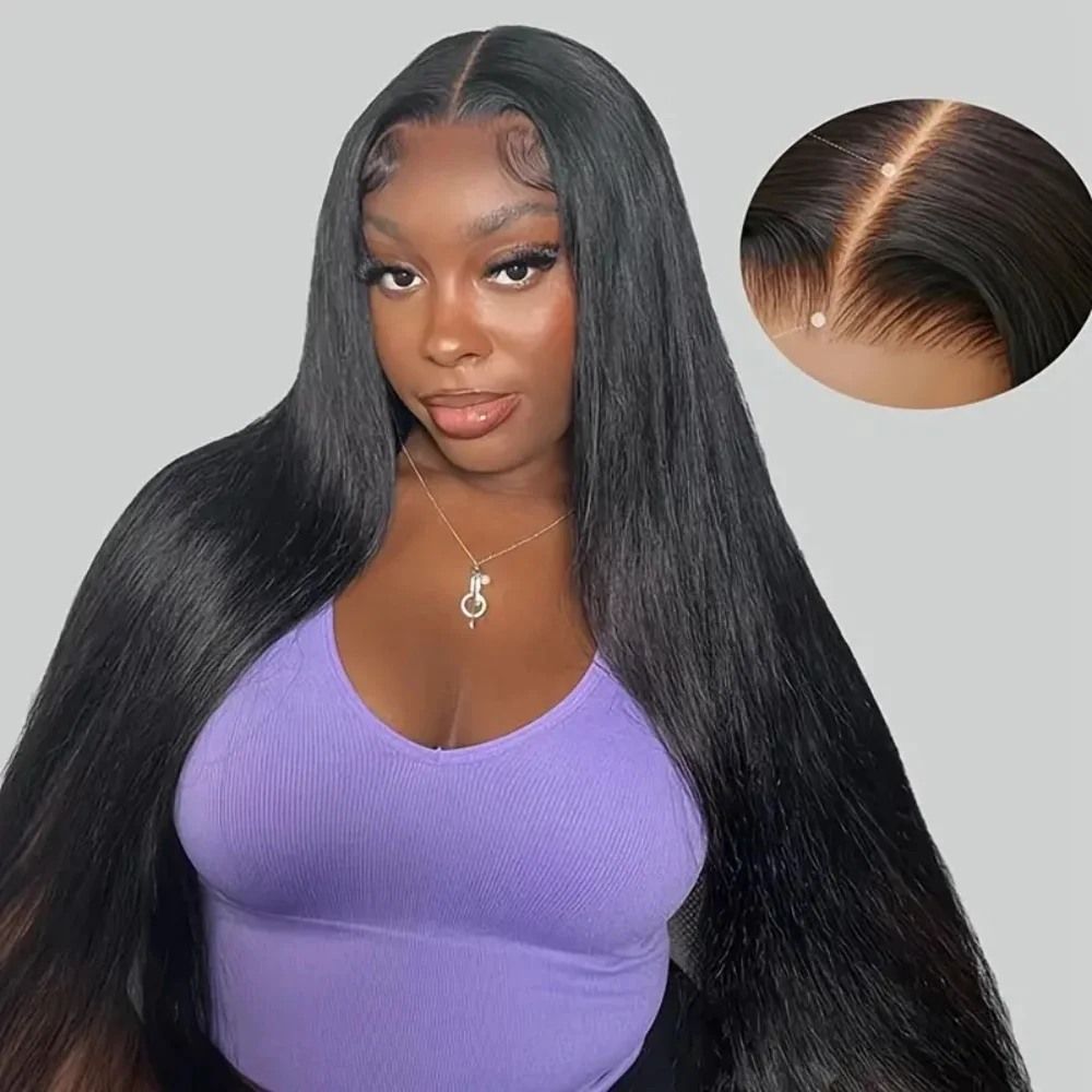 Glueless Wig Human Hair Wear And Go Straight 6x4 Transparent Lace Front Wig Straight 13x4 13x6 Lace Frontal Wigs For Women