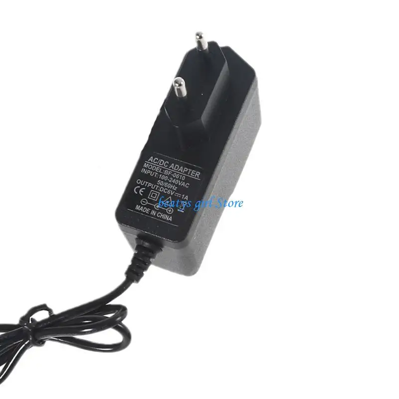 

C7AB Universal AC100-240V to 4.5V1A LR20 D Battery Elimination Line Power Cable Adapter for Bathroom Scales/ Flashlights