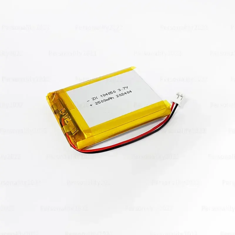 10pcs Rechargeable 104050 2500mAh Li-Po Lithium Battery 3.7V Polymer Batteries for Mobile Power Locator GPS Camping LED Lights