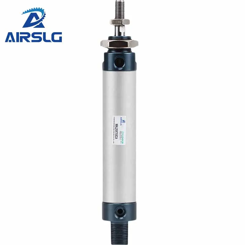 

Air Pneumatic Cylinders Double Acting Air Cylinder MAL Mini Bore MAL16 20 25 32mm Stroke10 15 20 25 50 60 75 80 90 100 120 125