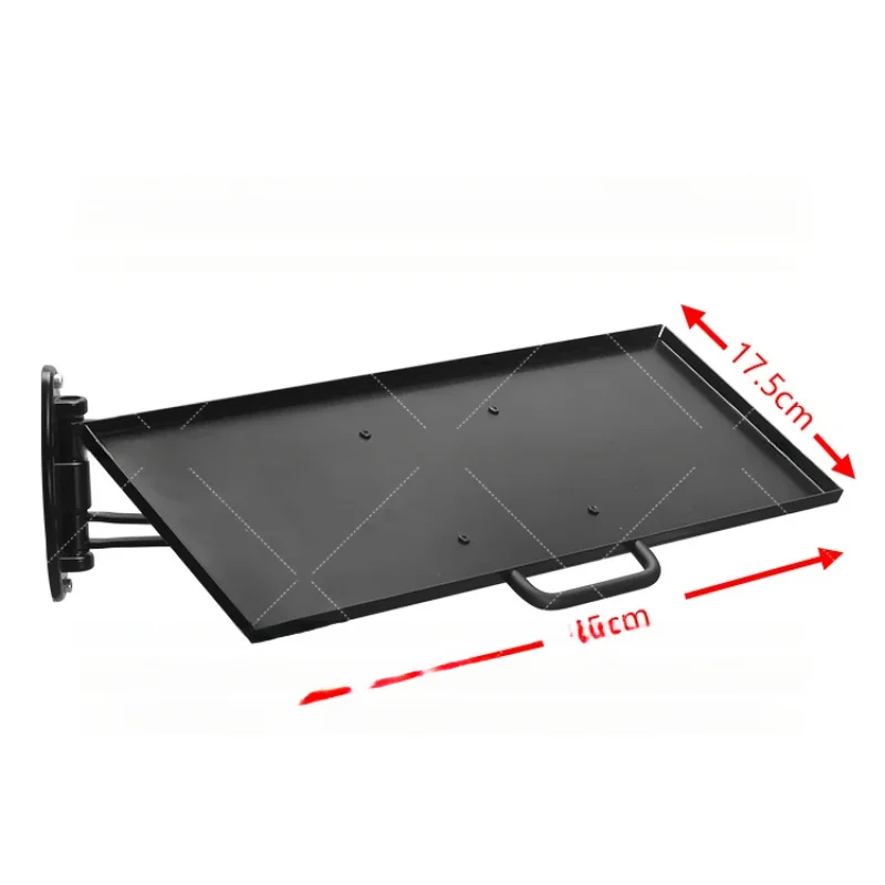 Racing Emulator Aluminum Bracket Special Plate Wall-Mounted Telescopic Adjustment Handle Wireless Mouse Rotating Keyboard Holder