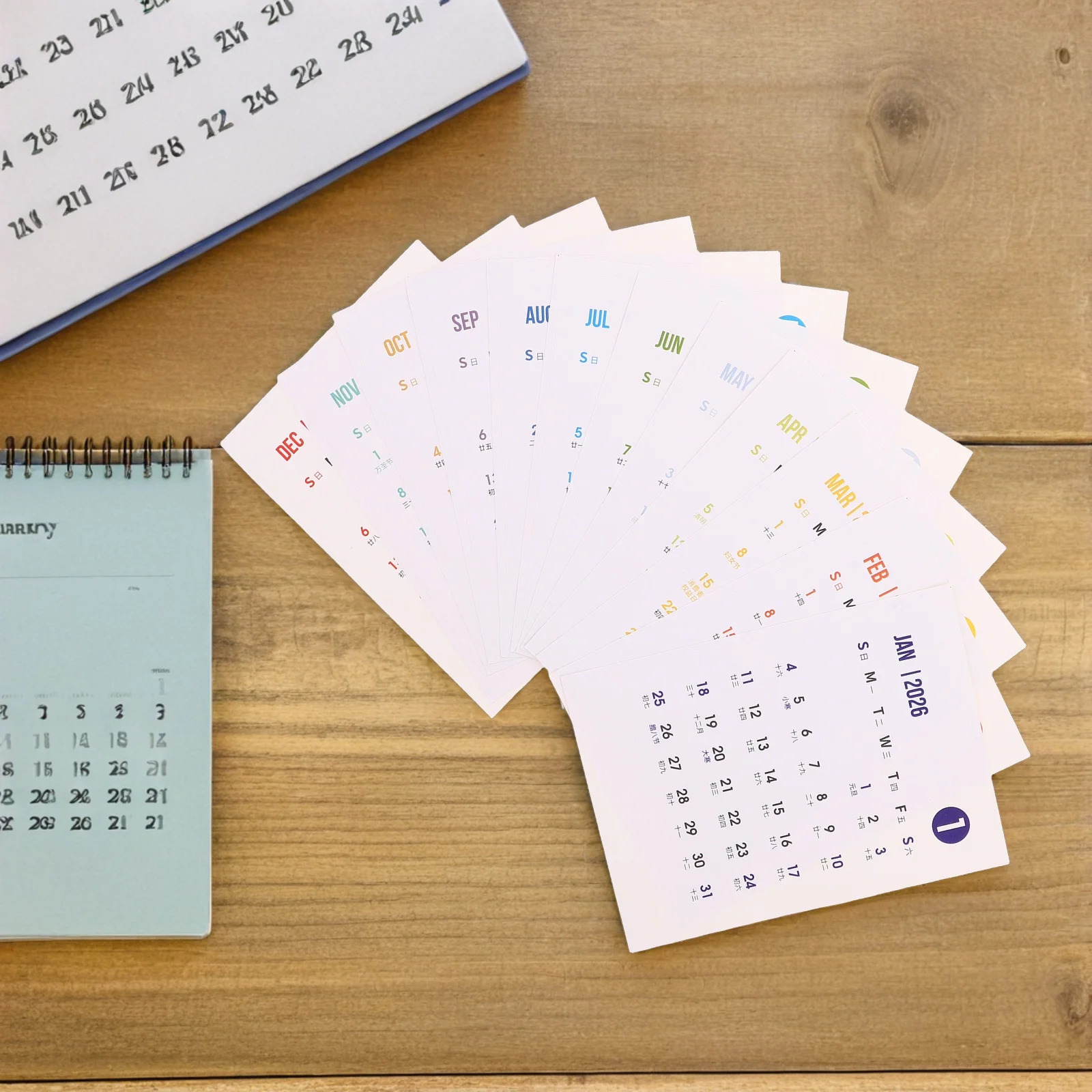 

Creative Calendar Posts Journal Stickers for Women Mini Paper Scrapbooking Supplies Planner