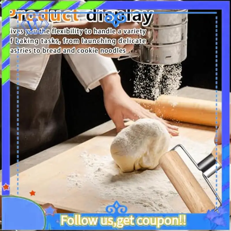 

Простая в использовании упаковка из 3 деревянных скалок цвета дерева и белого дерева + пластика. Подходит для раскатки теста вручную, пиццы, десертов.