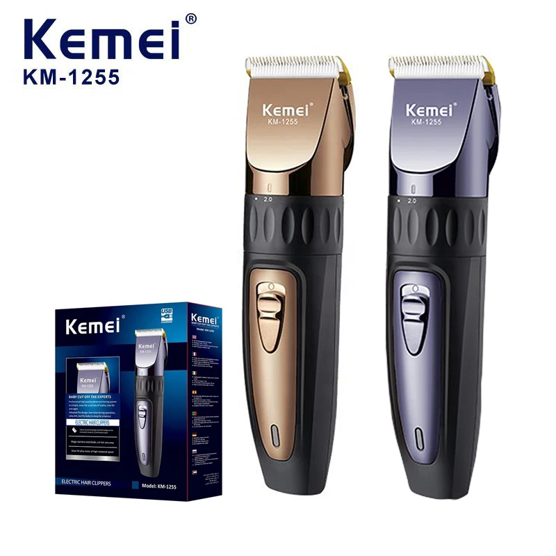 

Kemei 1355, электрические машинки для стрижки волос, мужская перезаряжаемая машина для стрижки волос, триммеры для волос, формирователь бороды, бритва, парикмахерская машинка для стрижки волос