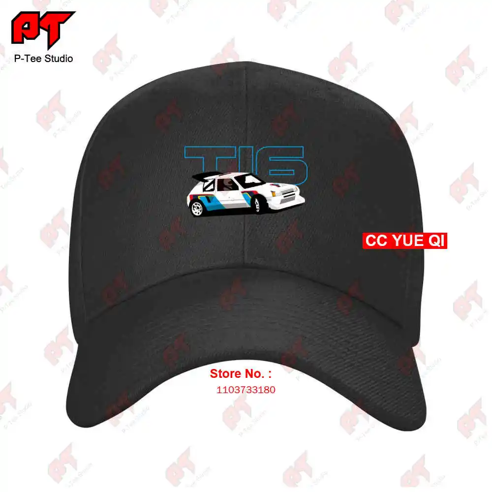 

205 T16 Classic Group B Rally Car Racing Baseball Caps Truck Cap E1J2