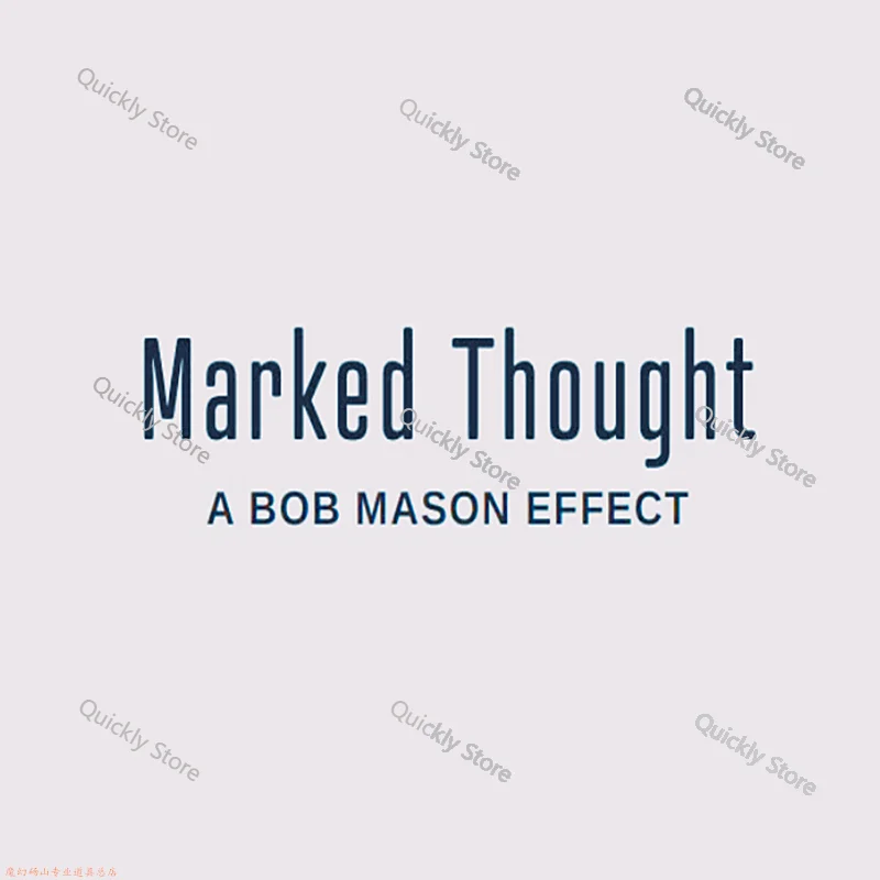 

2025 Bob Mason Marked Thought by Trickshop - Magic tricks (Instant Download)