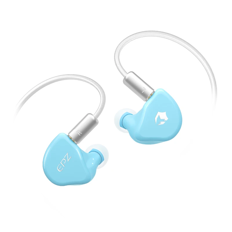 EPZ G20 Wired Headphones HIFI Music IEM In Ear Headphones Gaming Headset MIC Type C 1.8MM/0.78MM 2 Pin Detachable Earphone Cable