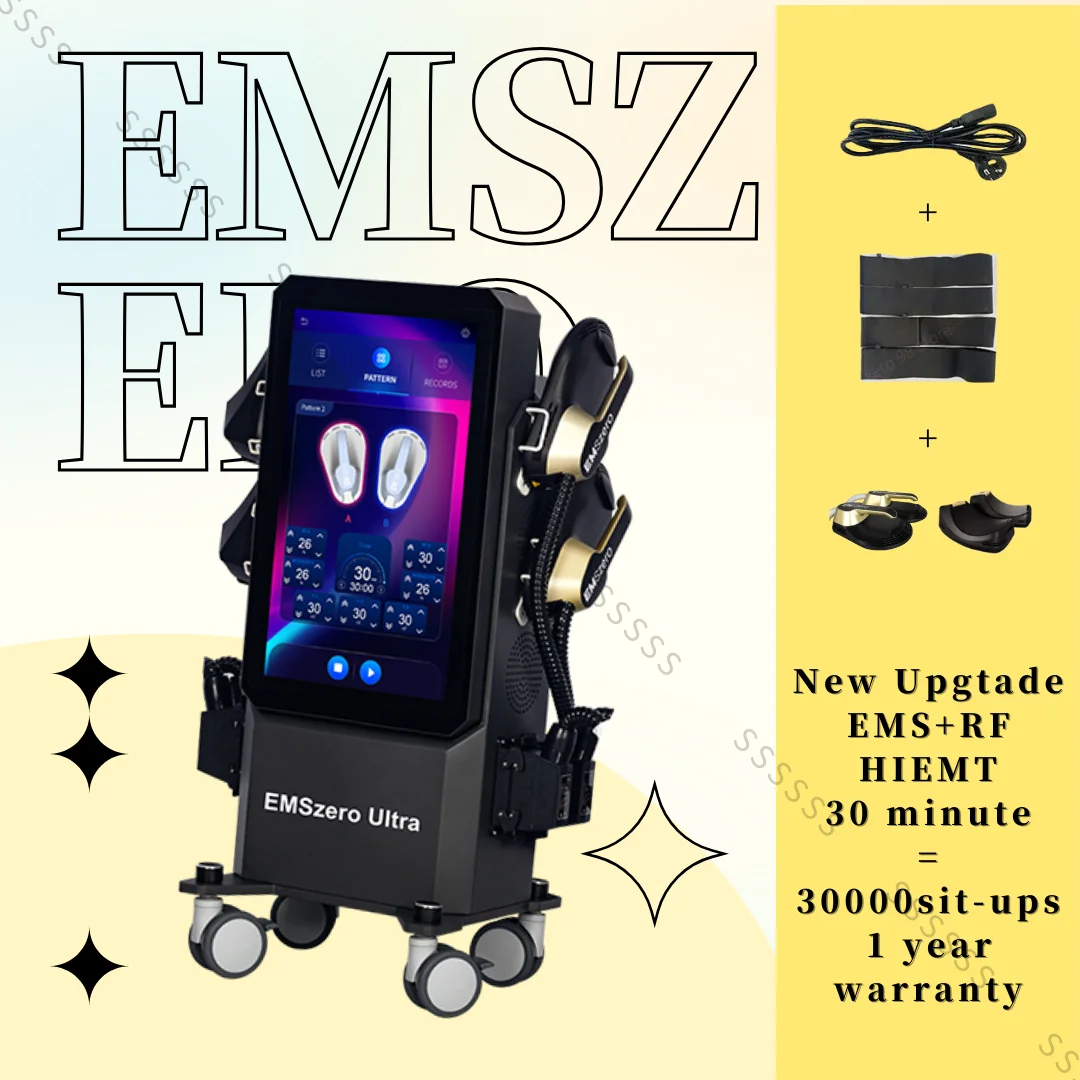 

EMSZERO NEO Professional EMS ZERO PRO ULTRA RF Machine EMS Body Sculpting Machie HIEMT Weight loss Muscle Stimulation 2025