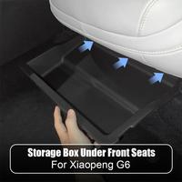 For Xpeng G6 2023 2024 Car Storage Box Under Seat Drawer Organizer Environmentally Friendly Storage Box Case Interior Accessory