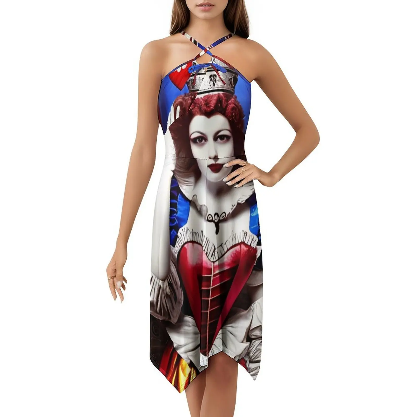 Vestido Bata Floral Reina Fiesta Verano - usage example