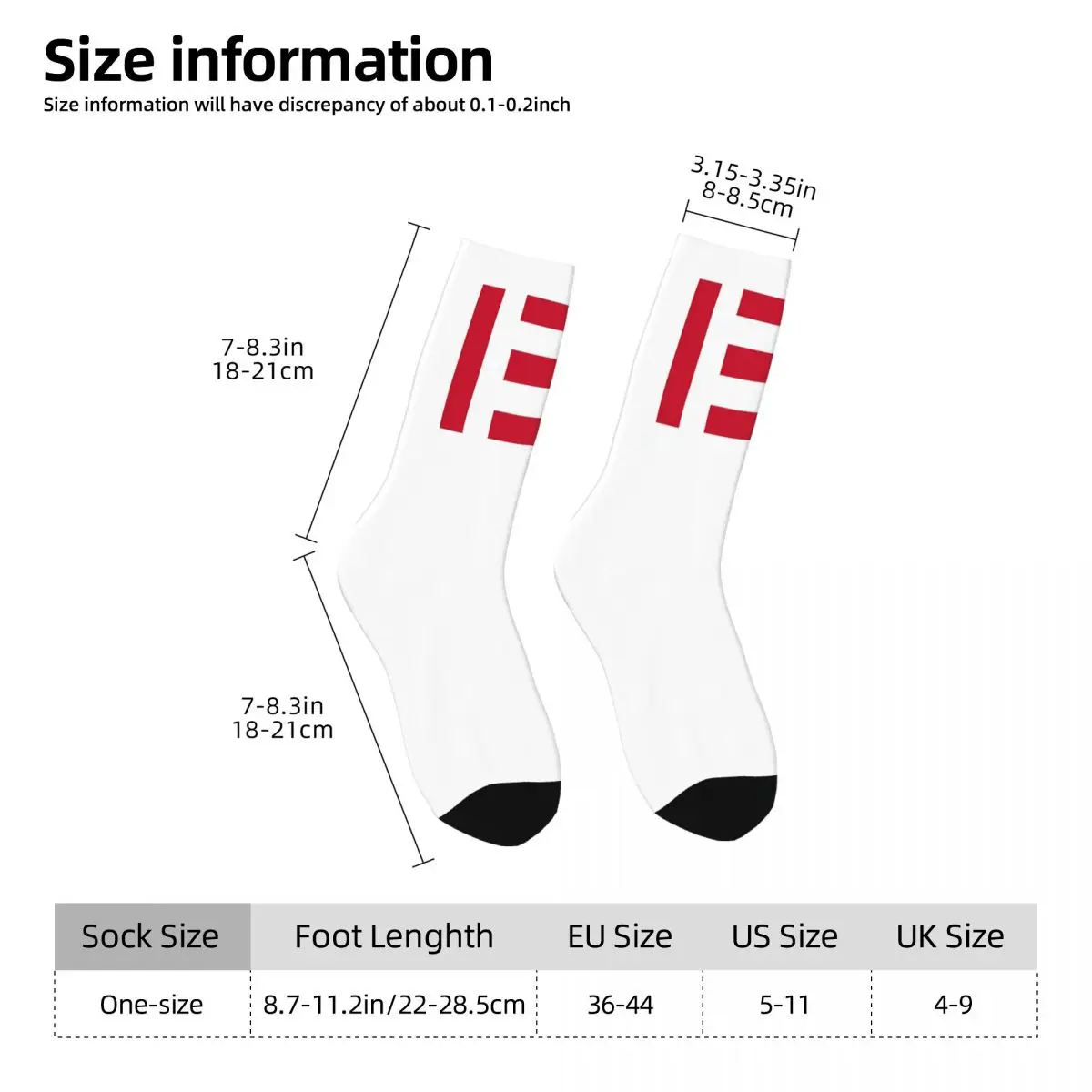 Eindhoven Flag Bath Mat Socks Shopping 3D Print Boy Mid-calf Sock