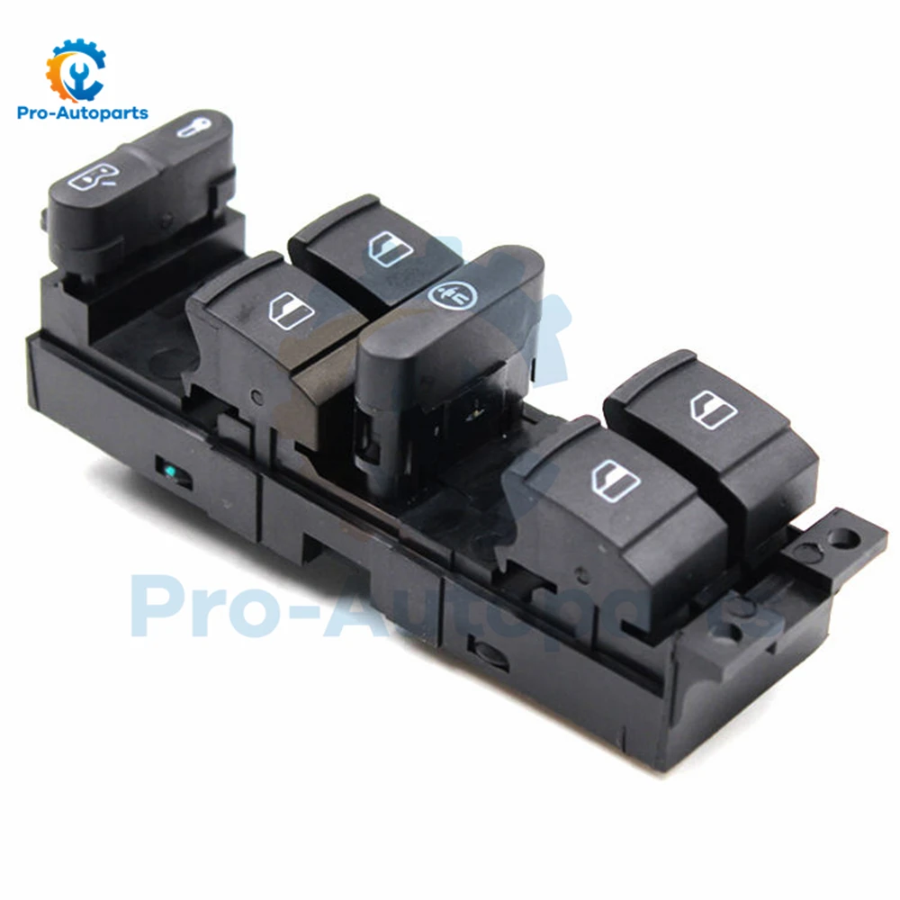 

1J4959857D Window Panel Master Control Switch For Volkswagen Golf 4 Jetta Bora Passat B5 Seat Leon Toledo 2000-2006