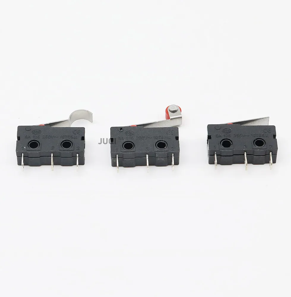 10 pcs travel limit switch contact key kw11-3z microswitch 5A 125v250v