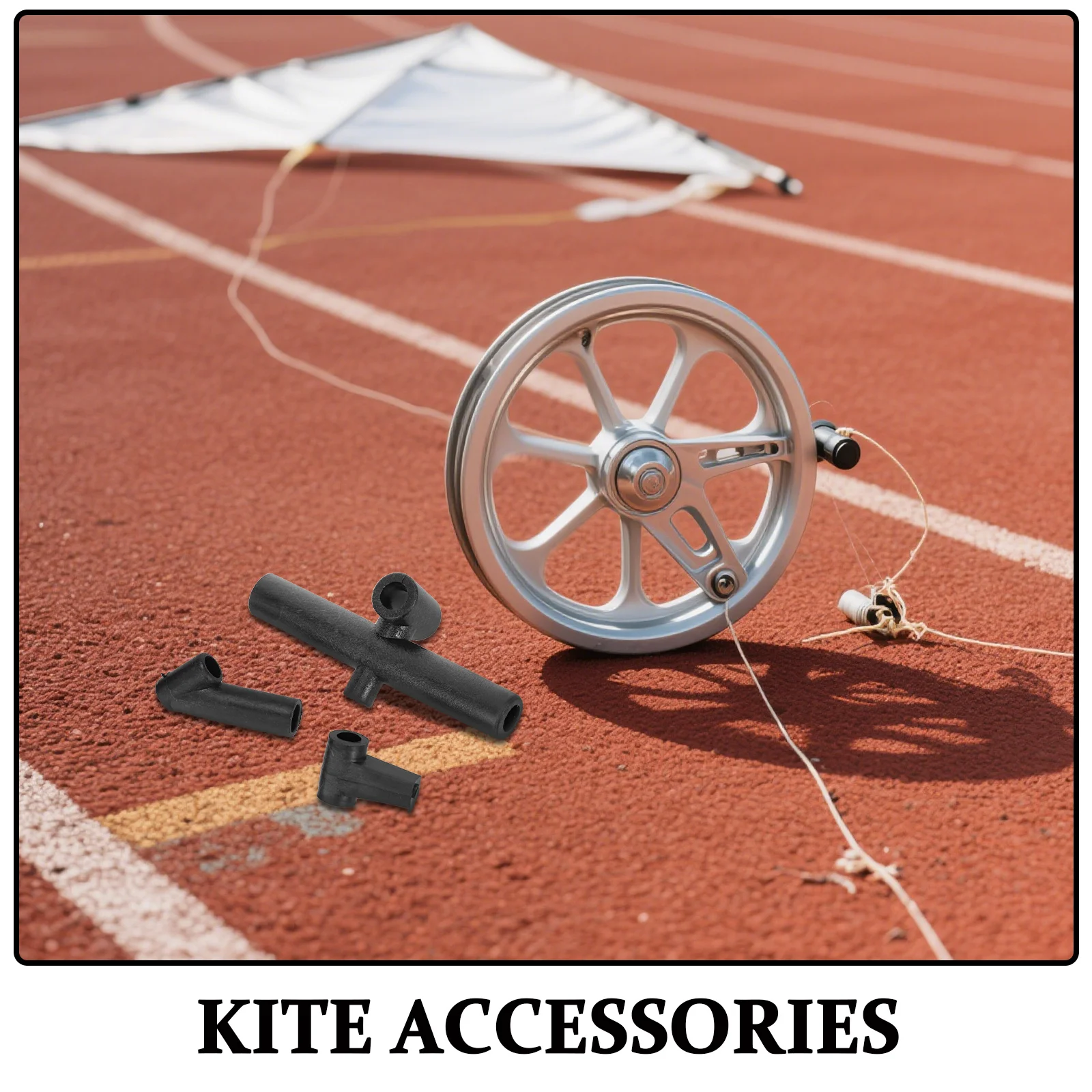 12Pcs Kite Assembly Tools Plastic Support Fittings for DIY Kite Construction Replacement Rod Connectors Enhance Performance and