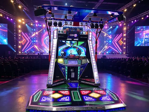 Indoor Wholesale Cheap Electronic Children Coin Operated Machine Game Revolution Arcade Music and Video Pump It up Dance Machine