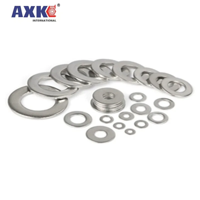 

2/50X M2.5 M3 M3.5 M4 M5 M6 M8 M10 M12 M14 M16 A2-70 304 Stainless Steel Large Size Oversize Big Wider Flat Washer Plain Gasket