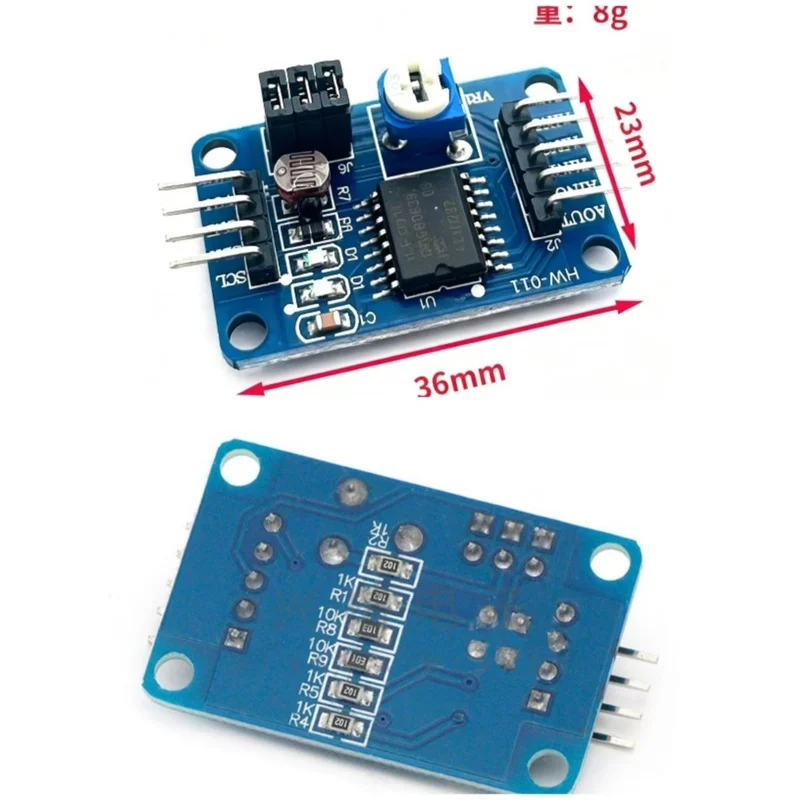 PCF8591 AD DA Converter Module 4-Channel ADC DAC I2C Analog Signal Acquisition Board 1PCS/3PCS/5PCS