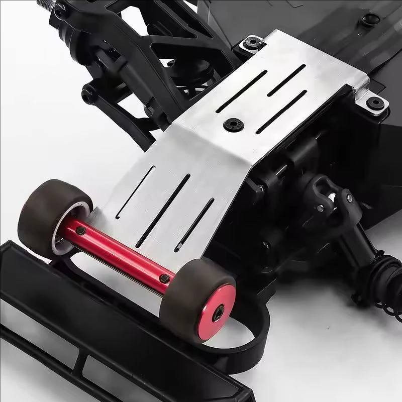 メタルウィーリーバー TRAXXAS ミニスラッシュ 4X4 108164-1 用、RC カー転倒防止、アルミニウム合金アップグレードパーツ