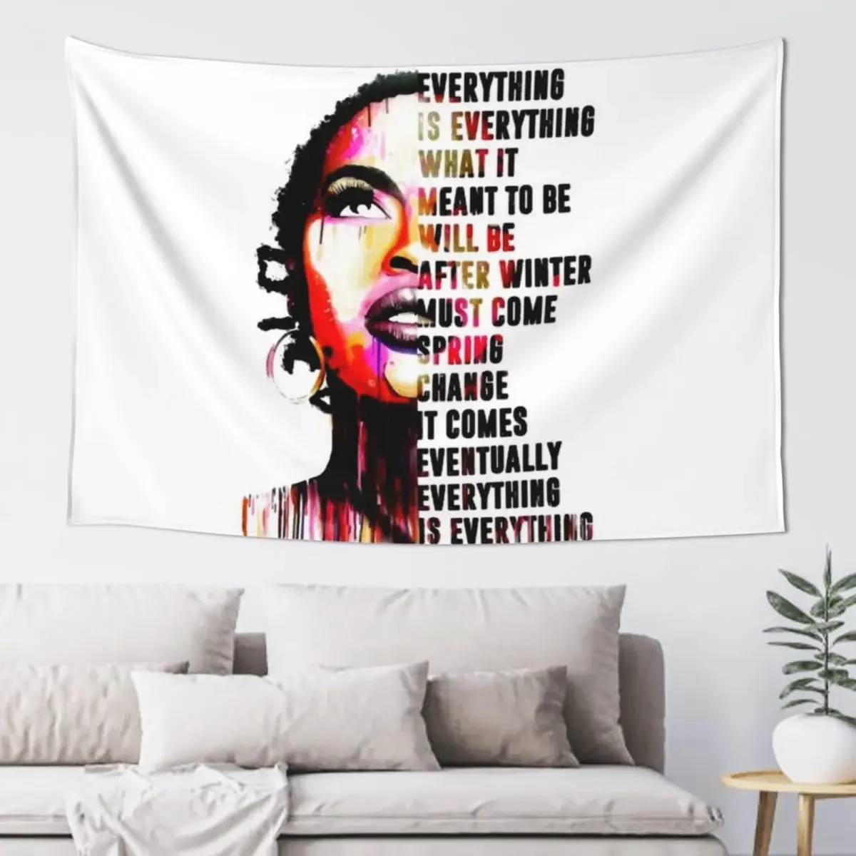 

Favorite Graphic Lauryn Hill's Fans Hip Hop Rap Tapestry Aesthetic Room Decors Decor Home Tapestry