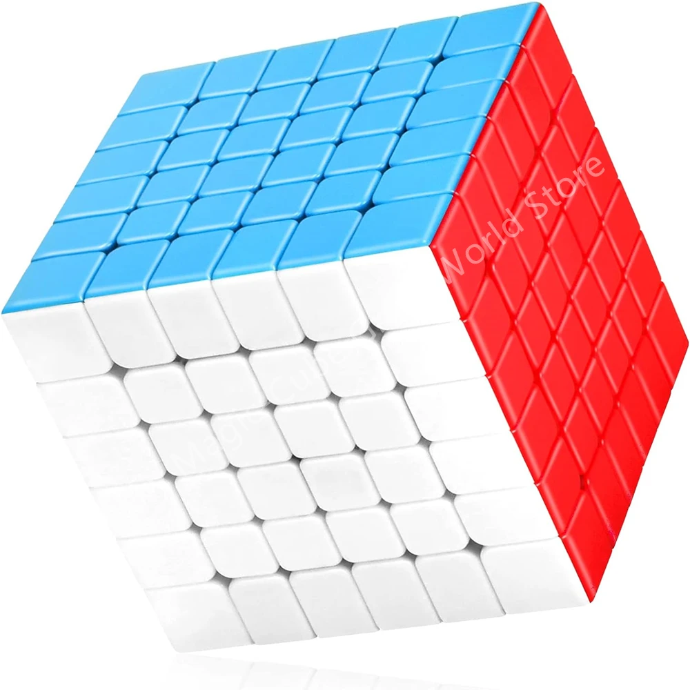 

Qiyi 6x6 Speed Professtional Magic Cube Puzzle stickerless 6x6x6 Magic Cube Education Toys Puzzle Cube