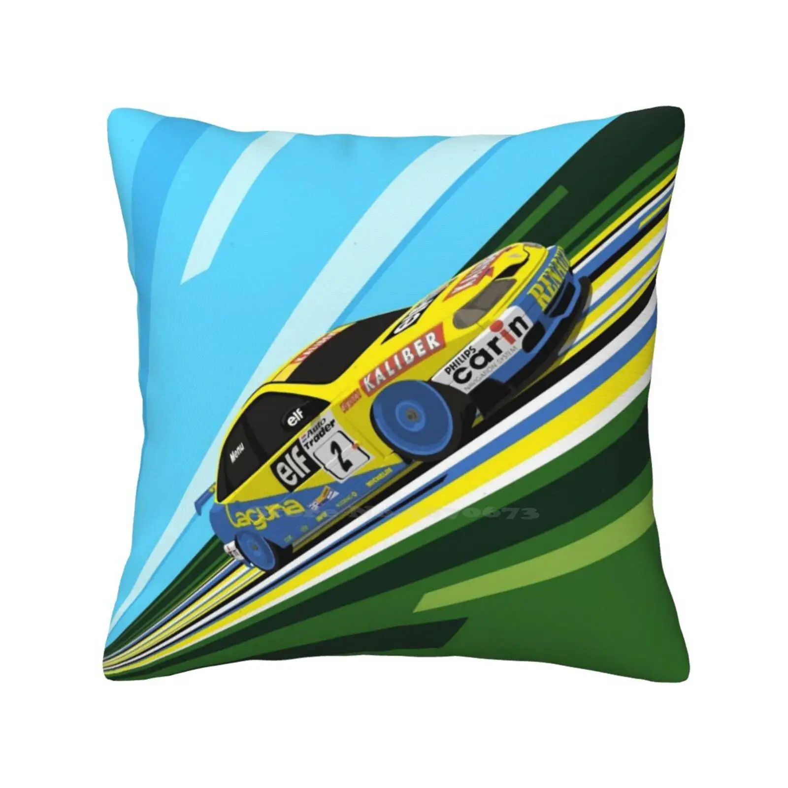 Swift Swiss ( Inmotion ) Throw Cushion Pillow Cover Motorsport Btcc Racing Touring Car