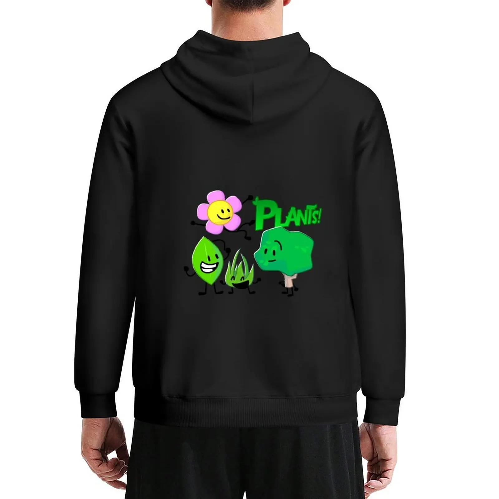 

BFDI Plant Characters Hoodie japanese style autumn men clothes men's sweat-shirt hoodies and sweatshirts new