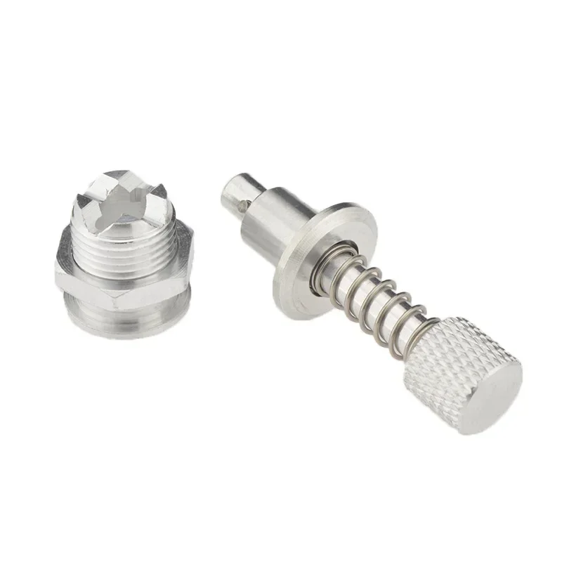 Cerraduras de escotilla de botón pulsador CNC de aluminio, piezas de repuesto de carcasa de carrocería de barco RC, M10/M12, 22/42mm, 1 unidad, 2 unidades