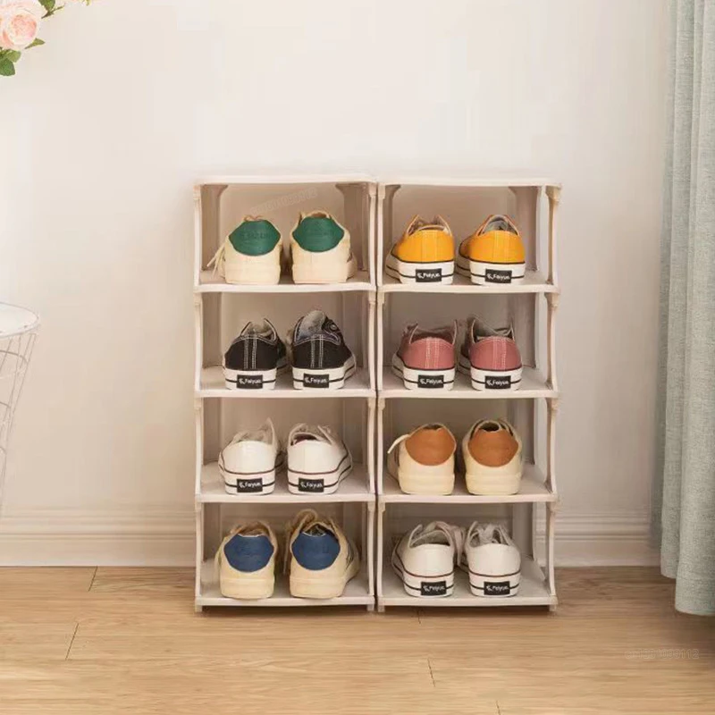 Shoe Cabinets Storage Multi-layer Storage Rack Saving Space Portable for Door Wall Corner Organizer Shoe Cabinets