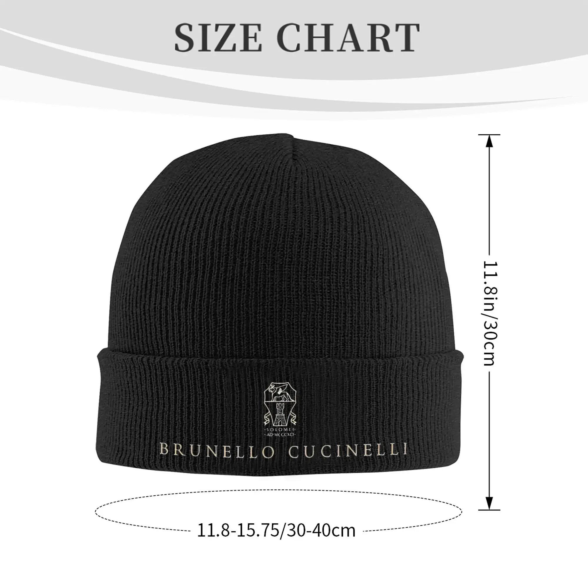 Luxury Brand Logo Knitted Hat Brunellos Beanies Autumn Winter Hats Warm Unisex New Caps for Men Women Gift