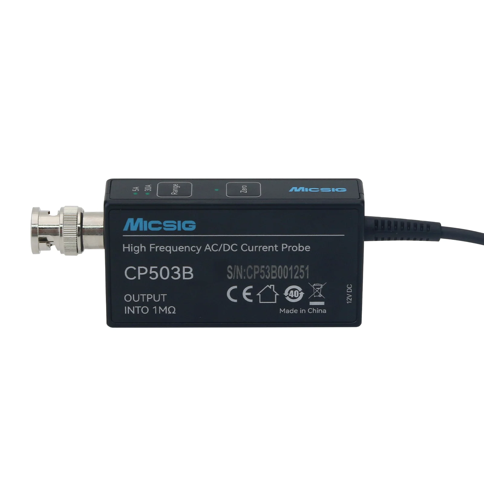 GOOD Micsig CP503B 50MHz 5A/30 - Current Probe Ac Dc 50Mhz Oscilloscope recension och pris