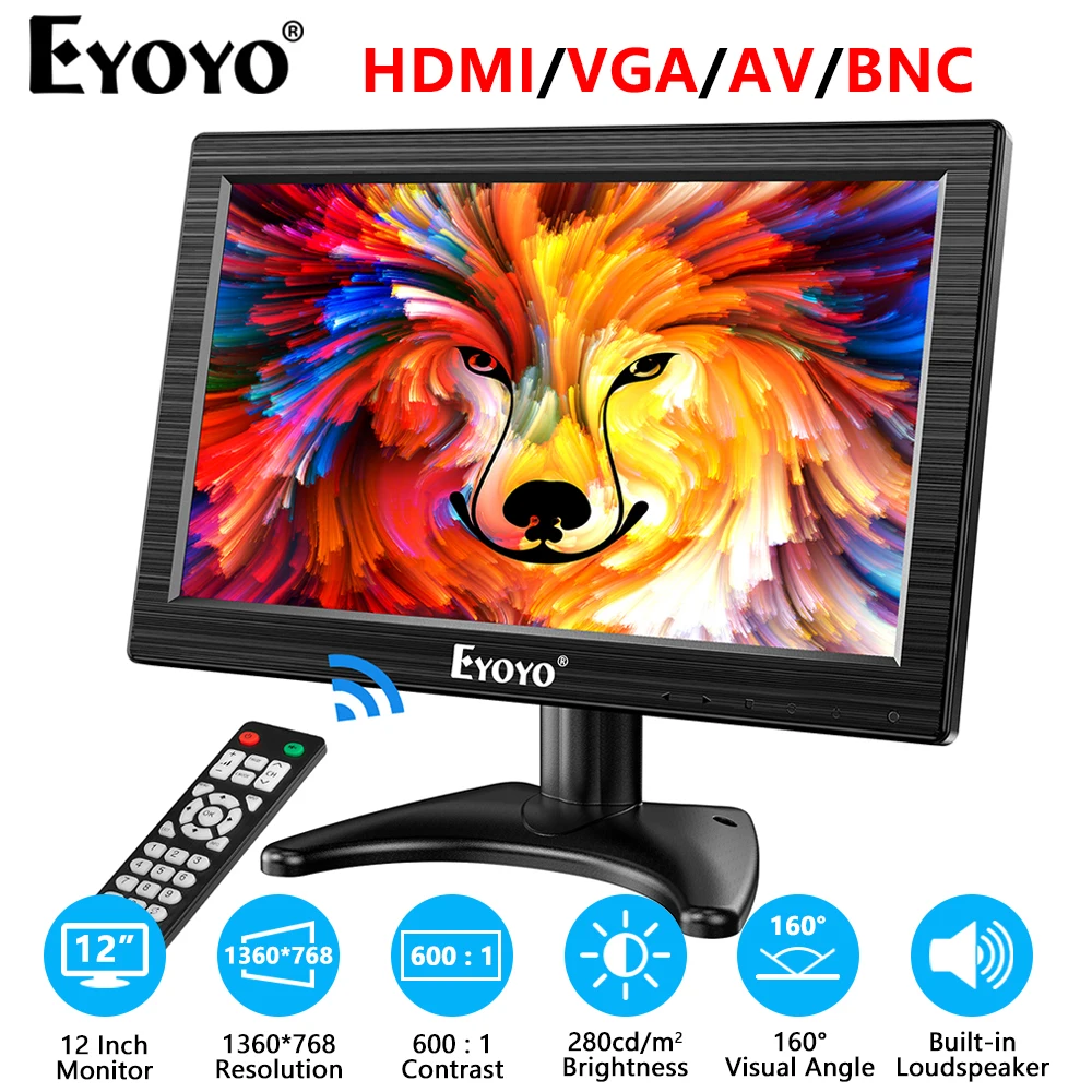 Eyoyo Portable Small TV 12