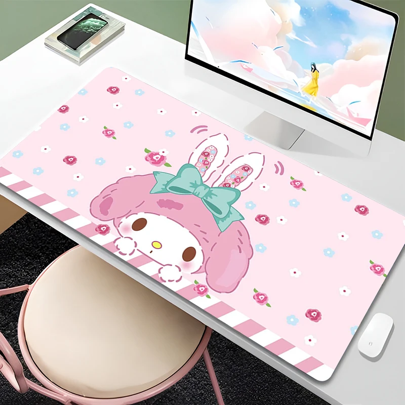 XXL Gaming Mouse Pad My Melody Computer Accessories Speed Mini Pc Keyboard Desk Mat Office Laptop Designed specifically Mousepad
