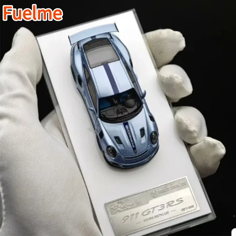 

Fuelme 1:64 991.2 GT3 RS die-cast resin static car model, a gift for boys, a toy for collection, and a decorative item.