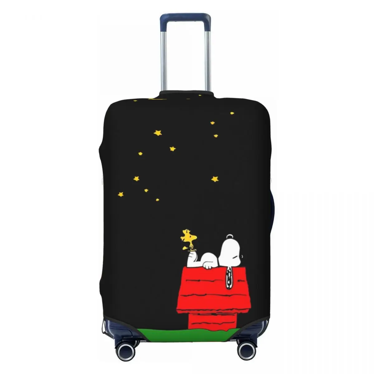 Snoopy Wallpaper Collection Suitcase Cover Travel Holiday Practical Luggage Case Protection