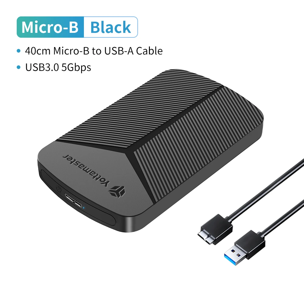 Variant: Micro-B 0.4m Black