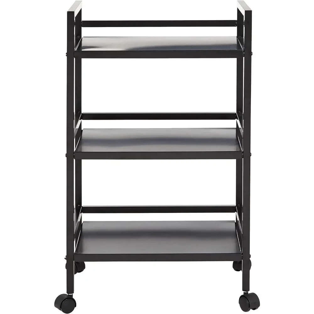 3-Tier Metal Rolling Salon Cart,14.02