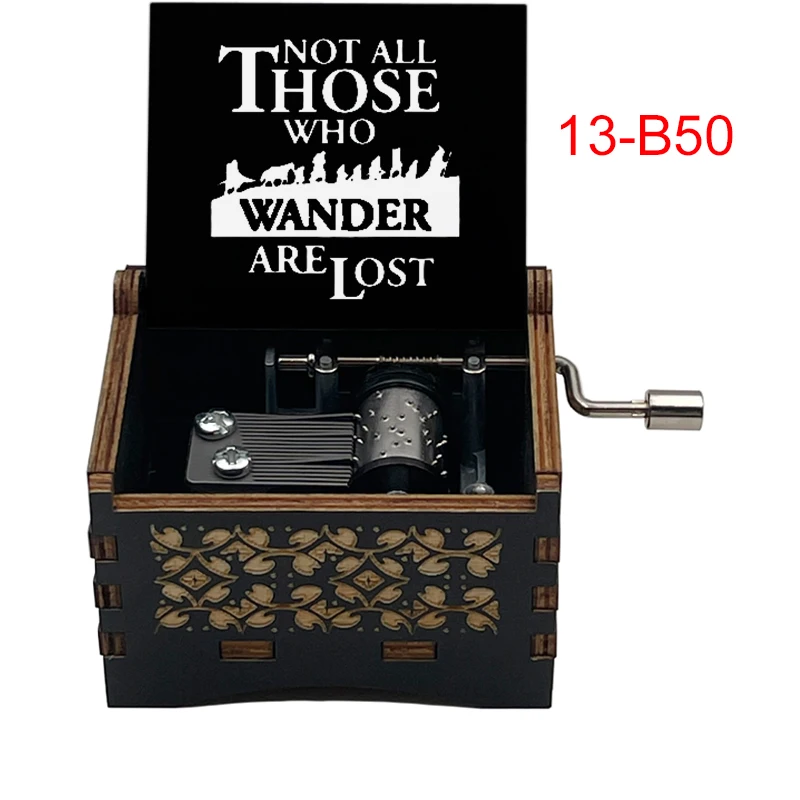 The Lord Theme Song Climax 14-seconds of the Rings Adapted 18-Tone Music Box Office Decoration Ornaments Festival Party Gifts