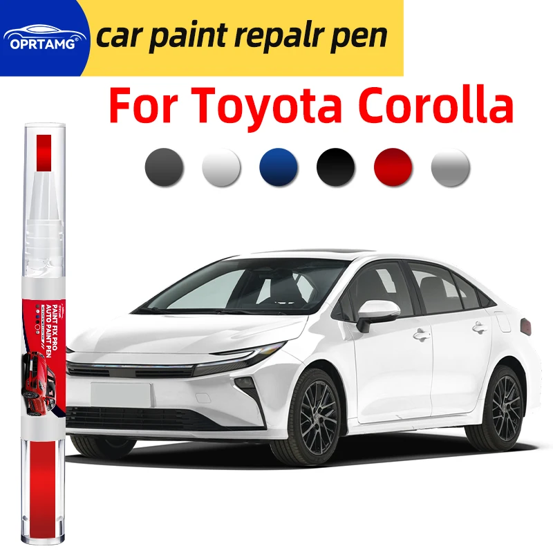 Car paint touch up pen  For Toyota Corolla 1979-2025 E110 E120 E130 E160 E210 car paint scratch repair body repair Accessories