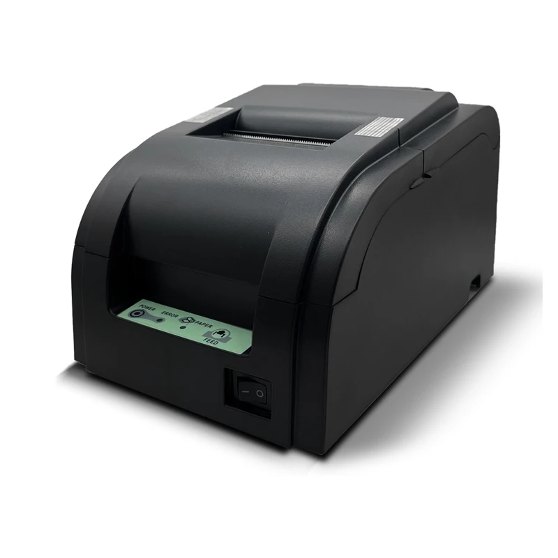 WD-76X 76mm Dot Matrix Receipt Printer with Auto Cutter optional Invoice Printing Machine POS Printer for Restaurant Kitchen