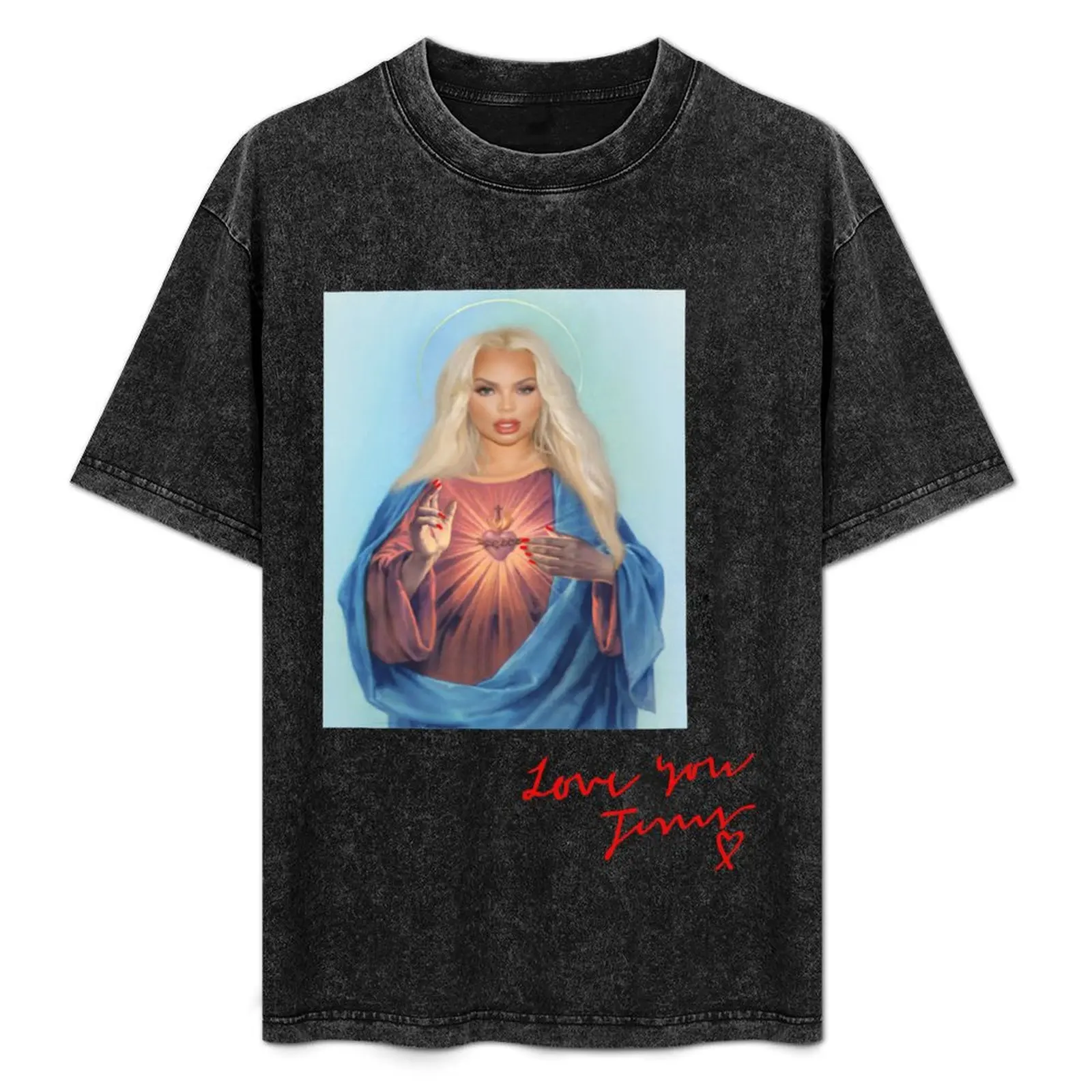 

Trisha Jesus For Fans T-Shirt anime Aesthetic clothing shirts graphic tee men