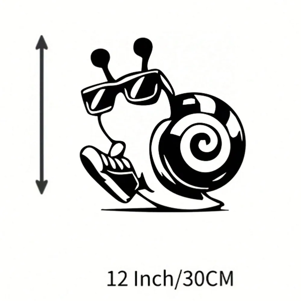 CIFbuy Metal Wall Art Snail Sculpture Iron Craft Weather Resistant Indoor Outdoor Garden Decor Glasses Wearing Snail Home Decor