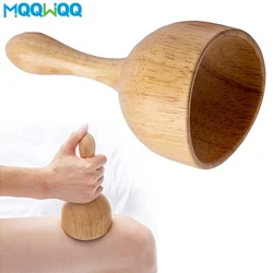 Wood Therapy Cup Wood Therapy Massage Tools Body ShapingTool for Lymphatic Drainage & Cellulite Reduction,Maderoterapia Massager