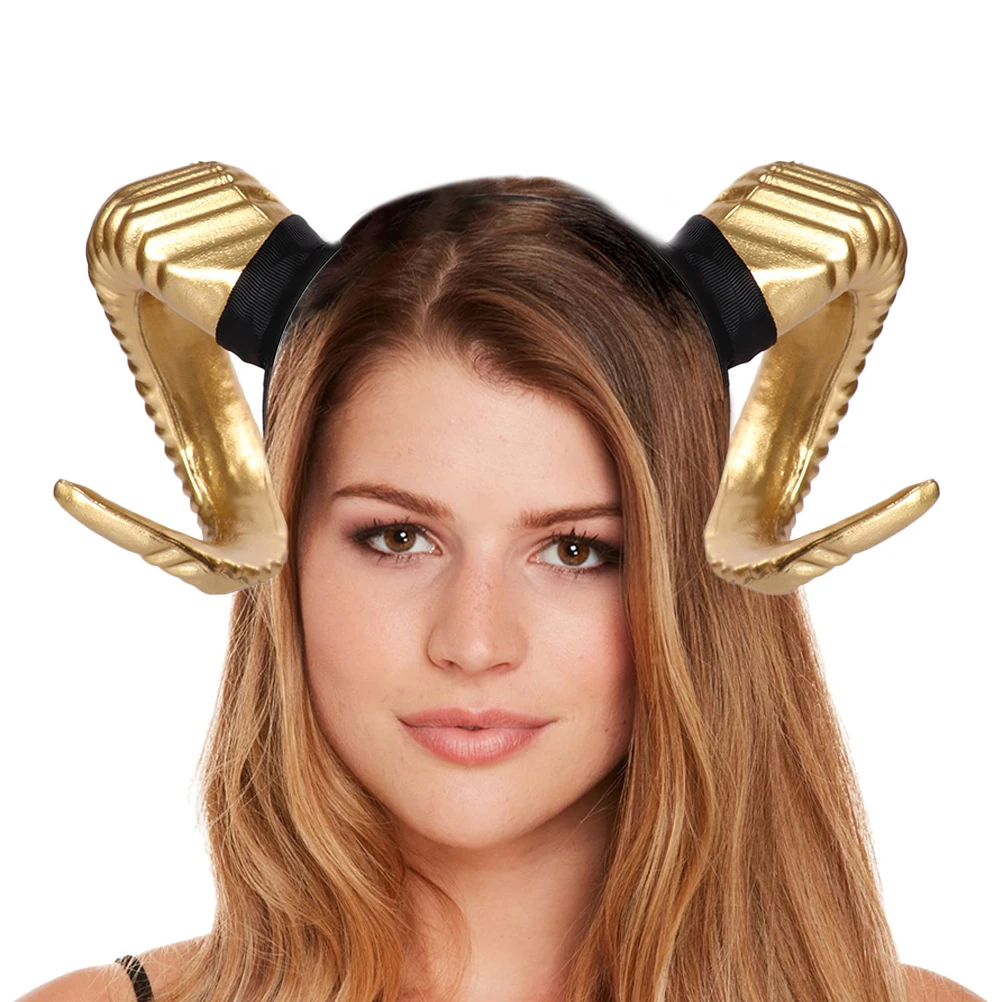 

Рога Хэллоуин Аксессуары для волос Овечьи рога Хэллоуин Hairb Косплей Костюм Вечеринка Сценическое шоу Фотография