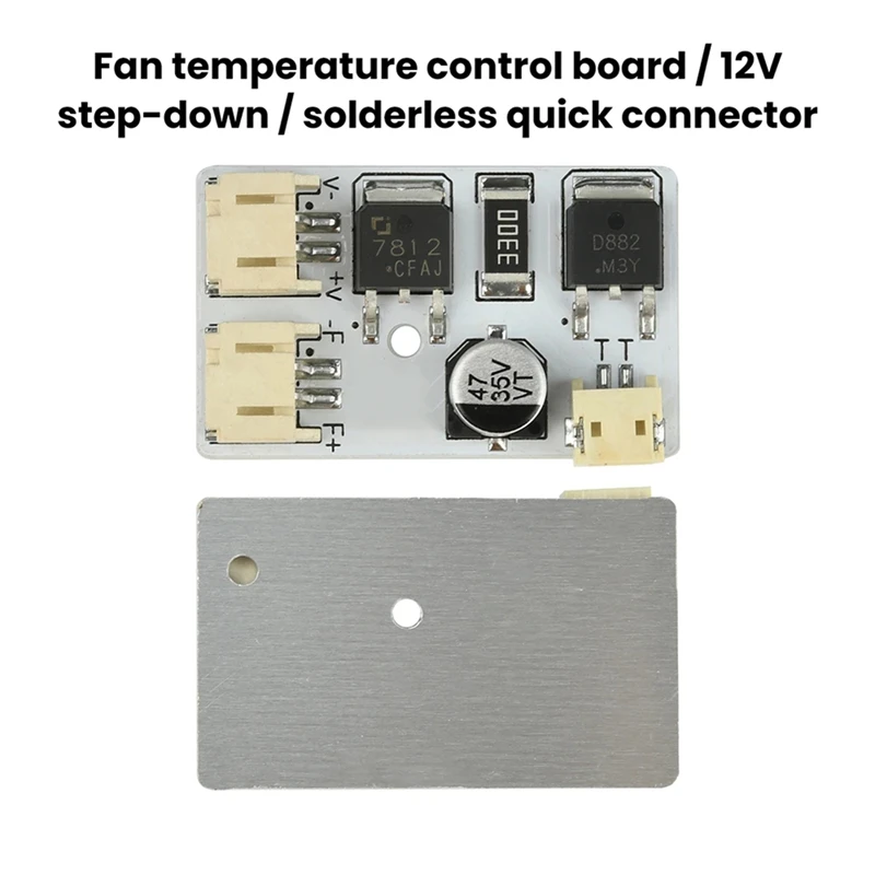 Super Sale Fan Temperature Control Board Automatic Fan Controller with Cable