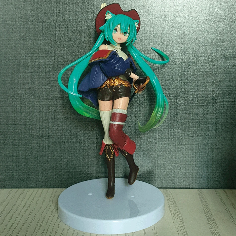 ในสต็อกต้นฉบับทาโอะ ฮัตสึเนะ มิคุคอลเลกชันอะนิเมะรูปของเล่นสำหรับของขวัญเด็กสะสมเครื่องประดับ