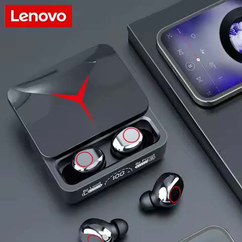 Lenovo For Legion TWS Wireless Headphones Gaming Earphone Bluetooth 5.3 Sport Earbuds Digital Display For all Smart Phones Gift
